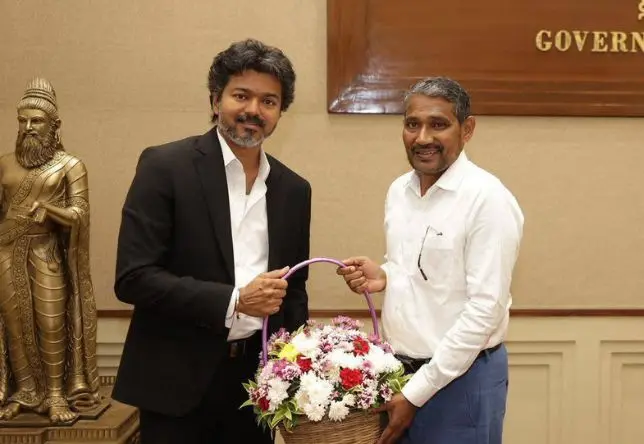 Chief Secretary Meets Honorable Chief Minister Thiru. C. Joseph Vijay