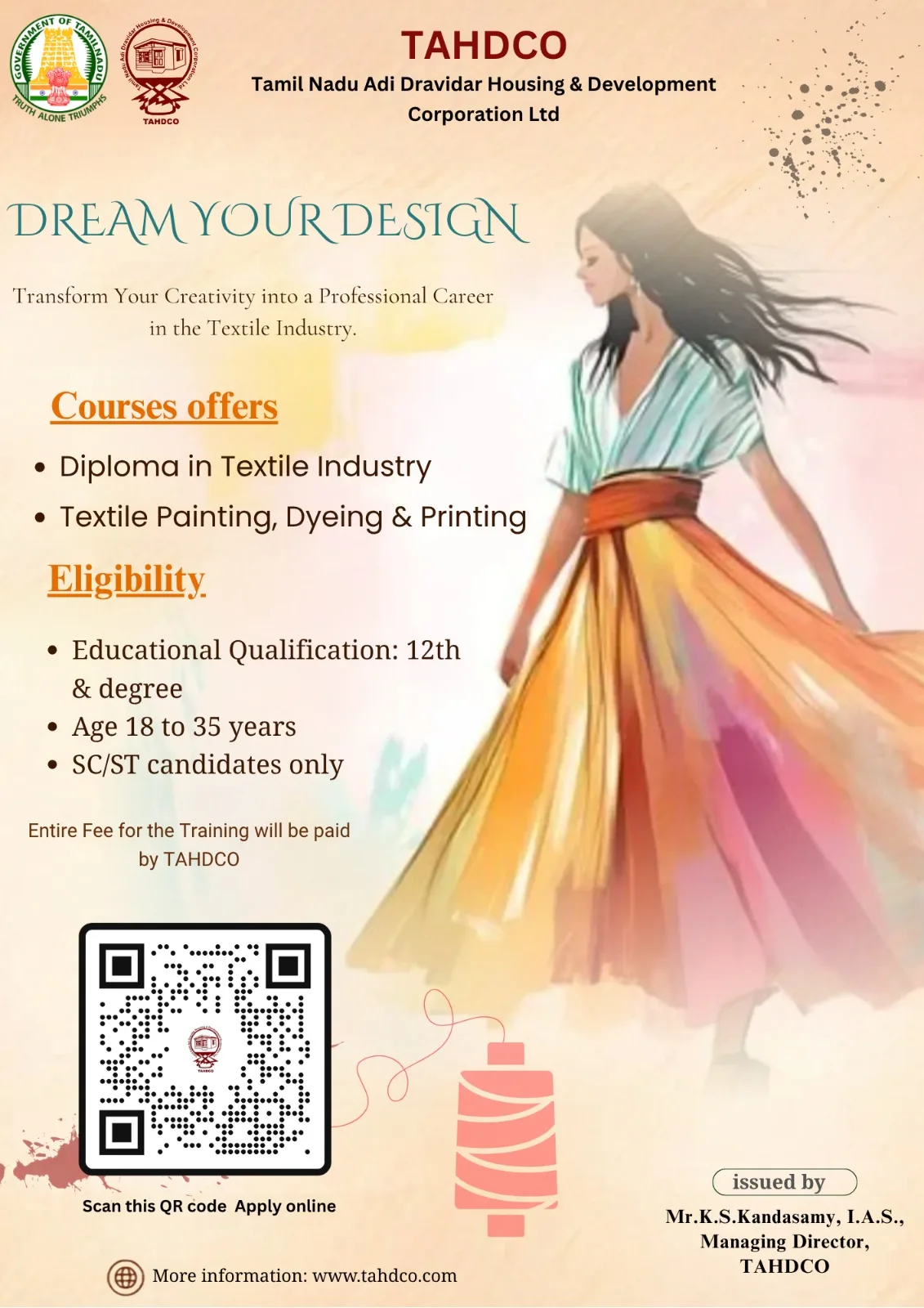 Dream Your Design — Diploma in Textile Industry