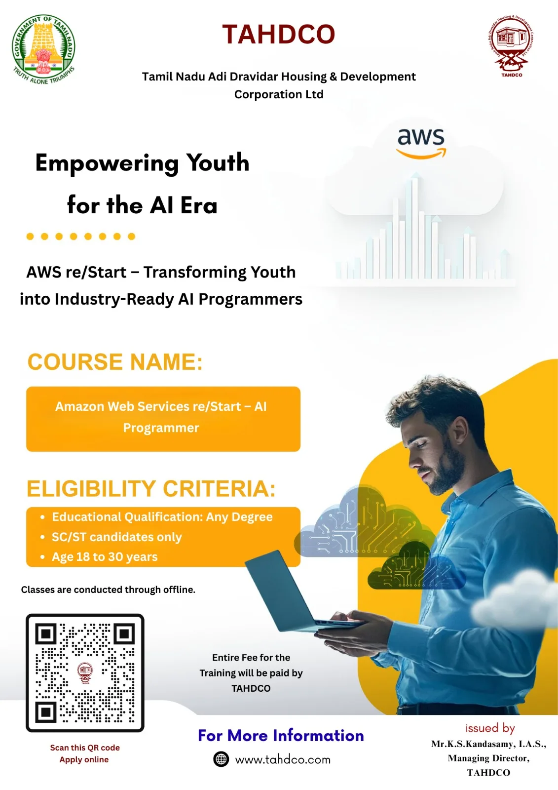 Empowering Youth for the AI Era — AWS re/Start AI Programmer