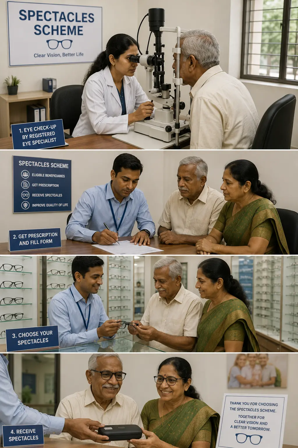 Spectacles Assistance
